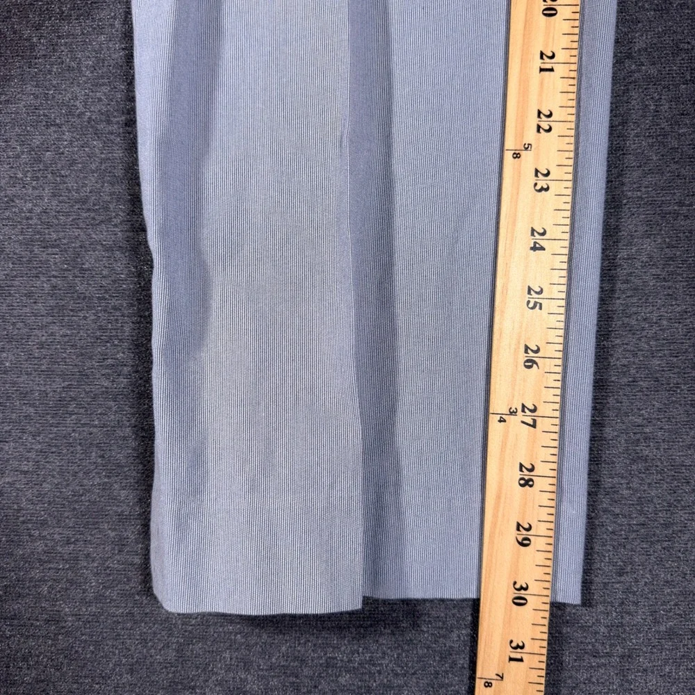 J.Crew Pants Mens 36x30 Blue Seersucker Classic Fit Cotton Chino Trousers